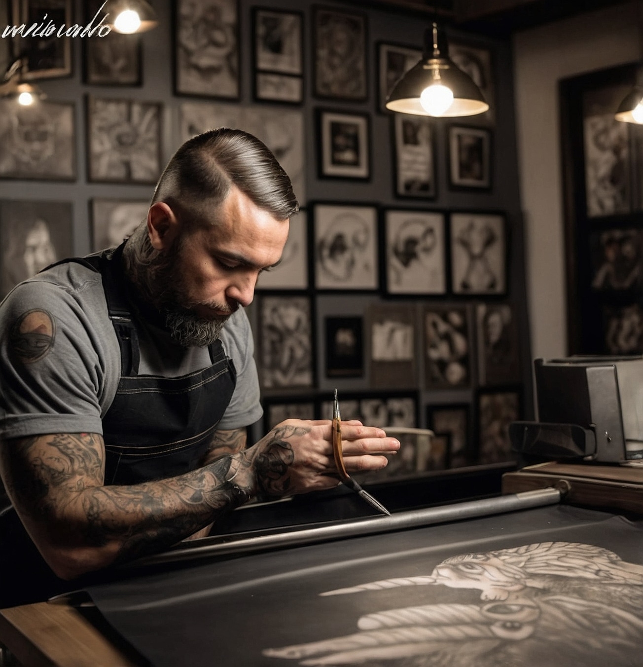 Merch de alta calidad inspirado en arte tatuaje